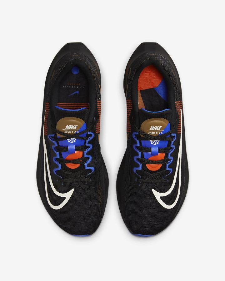 Nike Zoom Fly 5 Road Muške Tenisiće Crne Smeđe Plave | HR-94038MGQF