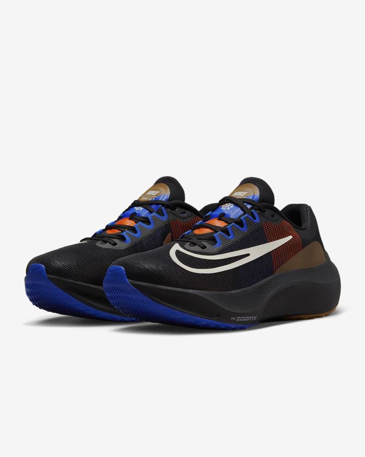 Nike Zoom Fly 5 Road Muške Tenisiće Crne Smeđe Plave | HR-94038MGQF