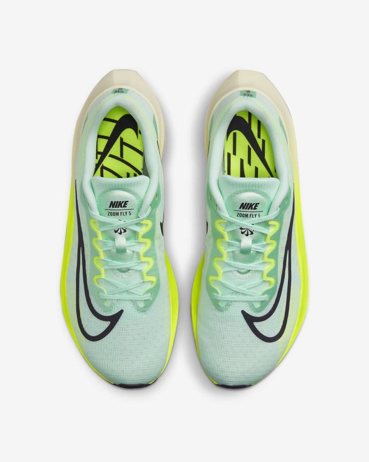 Nike Zoom Fly 5 Road Muške Tenisiće Menta Zelene Ljubičaste | HR-32597JDCE