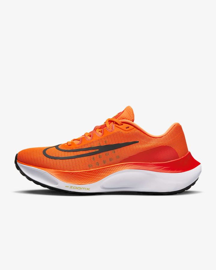 Nike Zoom Fly 5 Road Muške Tenisiće Narančaste Svijetlo Crvene Bijele Crne | HR-60489DEOH