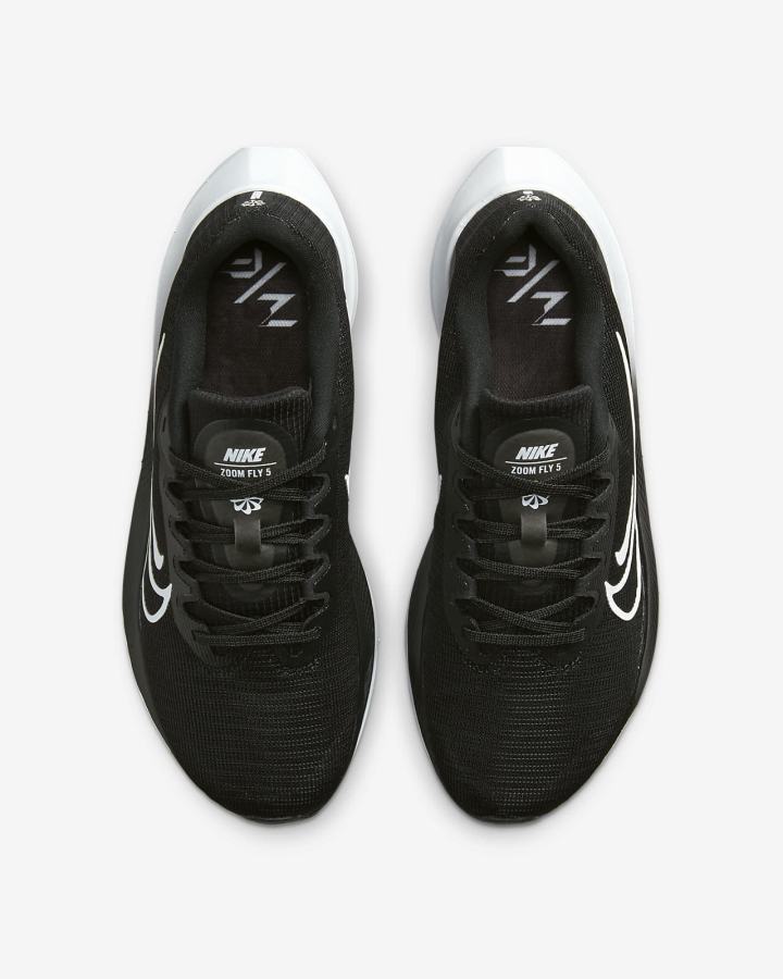 Nike Zoom Fly 5 Road Ženske Tenisiće Crne Bijele | HR-53478TURC