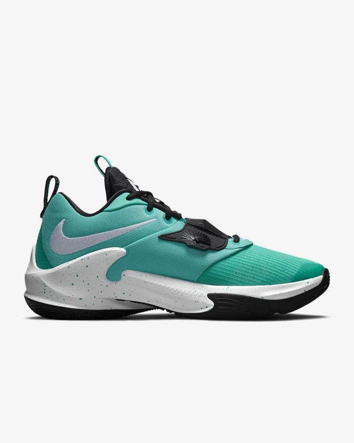 Nike Zoom Freak 3 (Team) Muške Košarkaške Cipele Crne Bijele | HR-63574FAKG