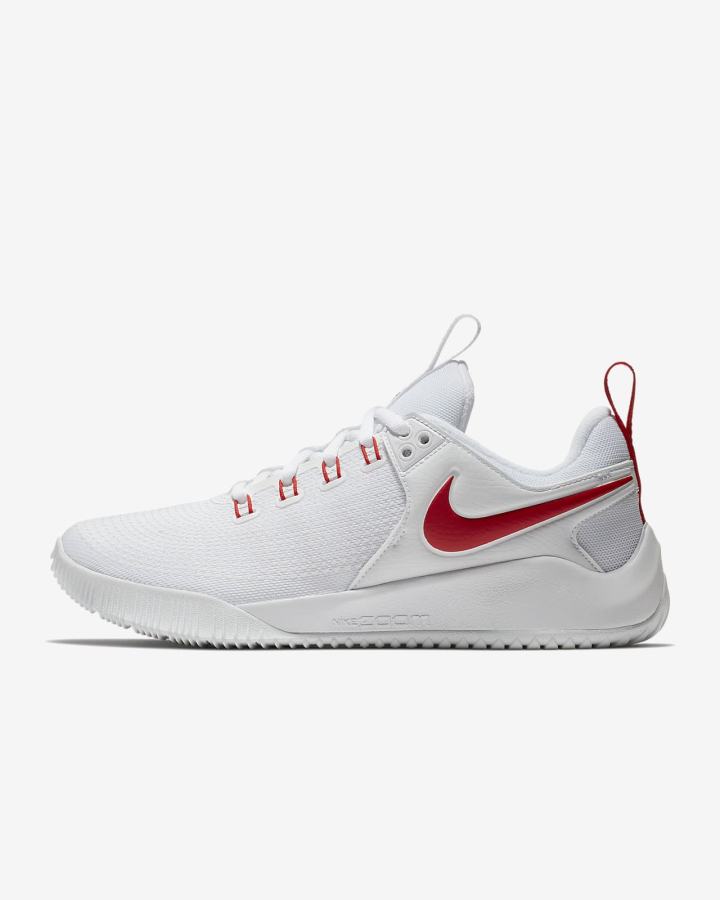 Nike Zoom HyperAce 2 Ženske Tenisice Za Odbojku Bijele Crvene | HR-14796PDMK