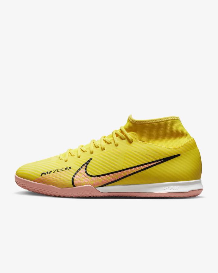 Nike Zoom Mercurial Superfly 9 Academy IC Indoor/Court Muške Nogometne Tenisice Žute | HR-10695IPUL