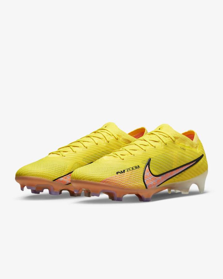 Nike Zoom Mercurial Vapor 15 Elite FG Firm Ground Muške Nogometne Kocke Žute | HR-02536LIMK