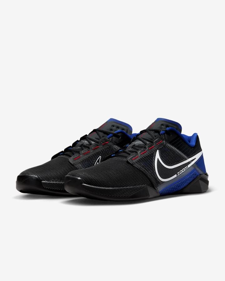 Nike Zoom Metcon Turbo 2 Muške Cipele Za Trening Sive Kraljevska Plava Crne Bijele | HR-65812BRPY