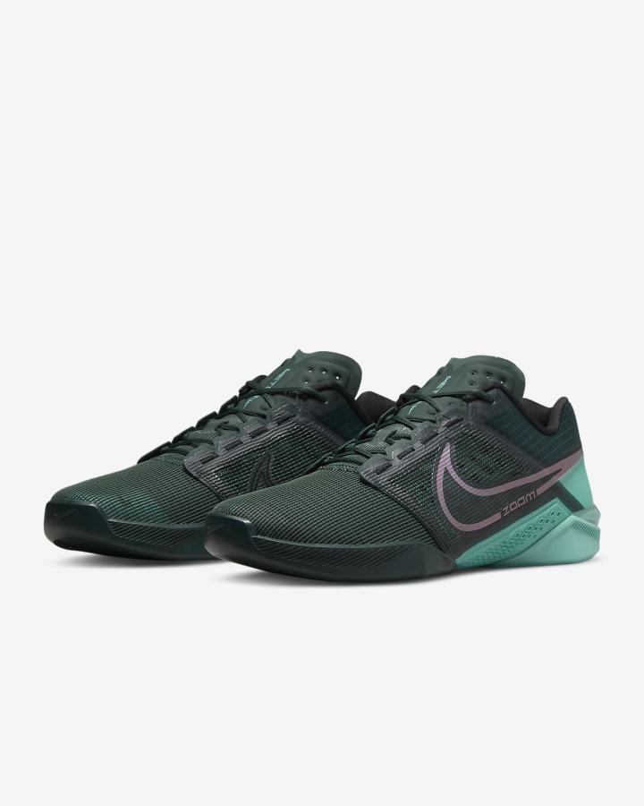 Nike Zoom Metcon Turbo 2 Muške Cipele Za Trening Zelene Tirkizne Crne Visebojne | HR-95718UIMX