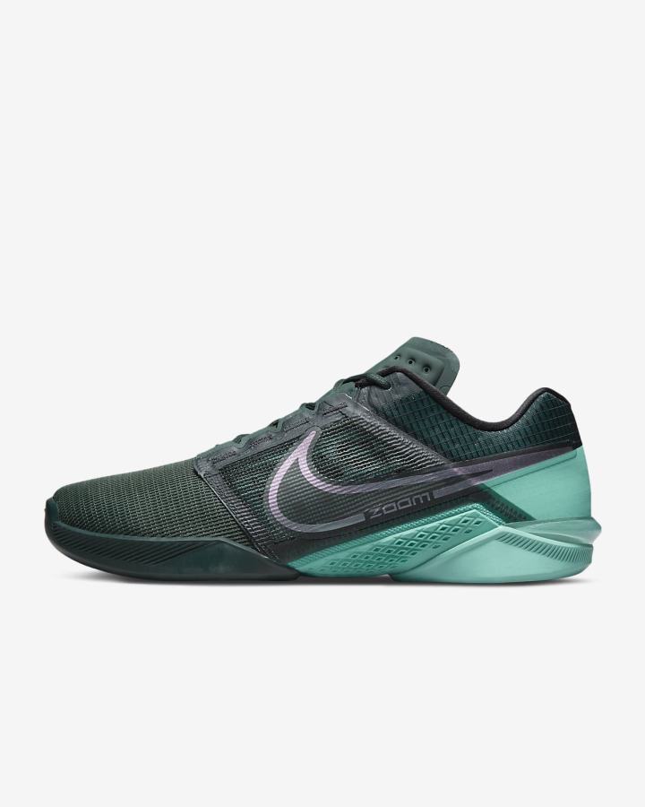 Nike Zoom Metcon Turbo 2 Muške Cipele Za Trening Zelene Tirkizne Crne Visebojne | HR-95718UIMX