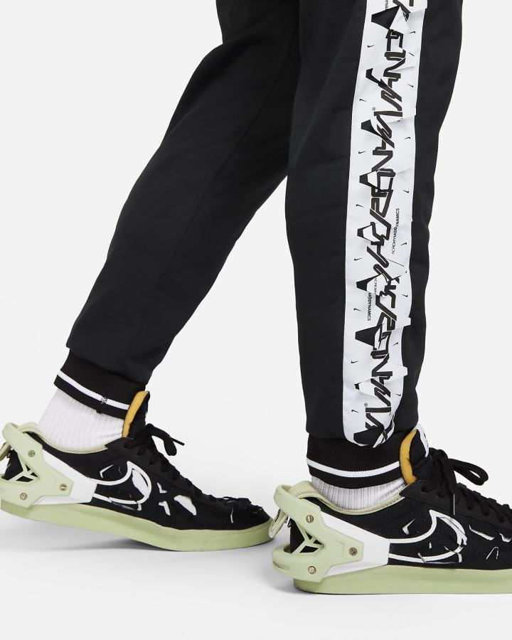 Nike x ACRONYM® Therma-FIT Knit Muške Hlače Crne Bijele | HR-16439YDRO