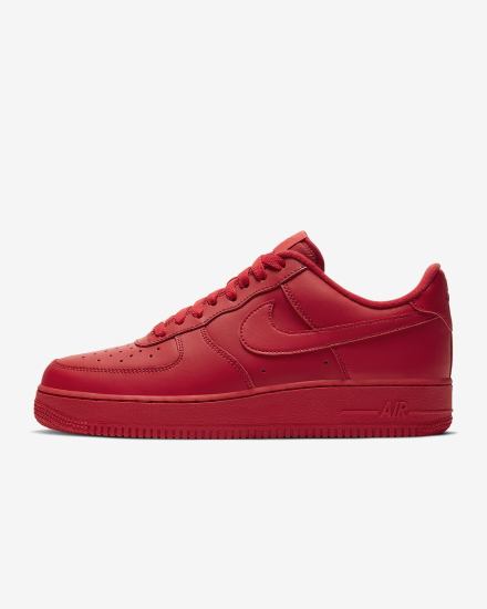 Nike Air Force 1 '07 LV8 1 Muške Tenisiće Crvene Crne Crvene | HR-20589WKYS