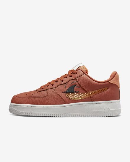 Nike Air Force 1 '07 LV8 Next Nature Muške Tenisiće Crne Tamno Žute | HR-24756XZKW