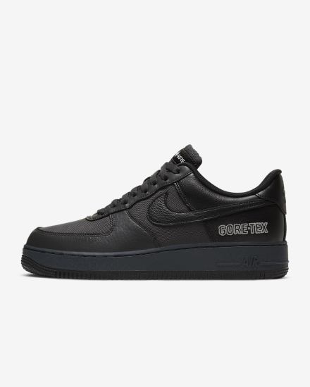 Nike Air Force 1 GTX Muške Tenisiće Tamno Sive Crne | HR-12980HFYT