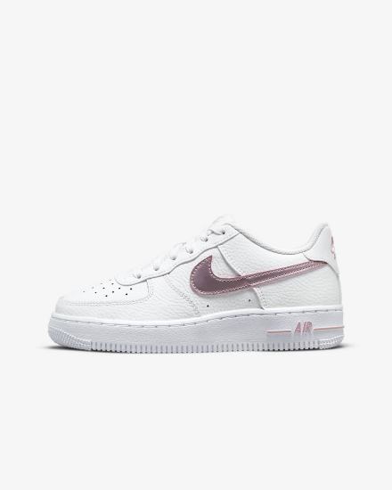 Nike Air Force 1 Kids Za Dječake Tenisiće Bijele Roze | HR-50741WZJN