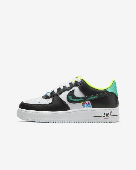 Nike Air Force 1 LV8 Kids Za Dječake Tenisiće Bijele Plave Crne | HR-97650VCRJ