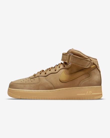 Nike Air Force 1 Mid '07 Muške Tenisiće Svijetlo Smeđe Crne Smeđe | HR-54761HWSP