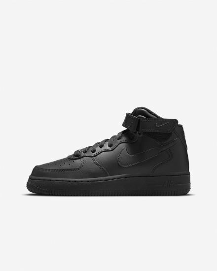 Nike Air Force 1 Mid LE Kids Za Djevojčice Tenisiće Crne | HR-04978CKZT