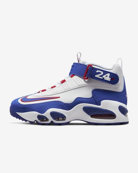 Nike Air Griffey Max 1 Muške Tenisiće Bijele Crvene Kraljevska Plava | HR-69324LCTU