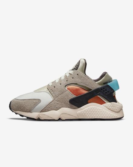 Nike Air Huarache Ženske Tenisiće Kaki Boja Plave | HR-85312QMIG