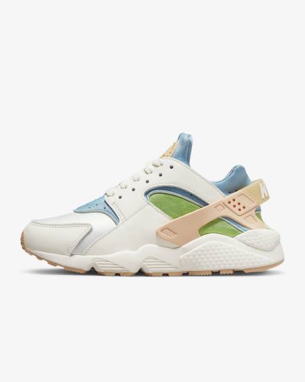 Nike Air Huarache Ženske Tenisiće Plave Zelene Narančaste | HR-39510OTAU