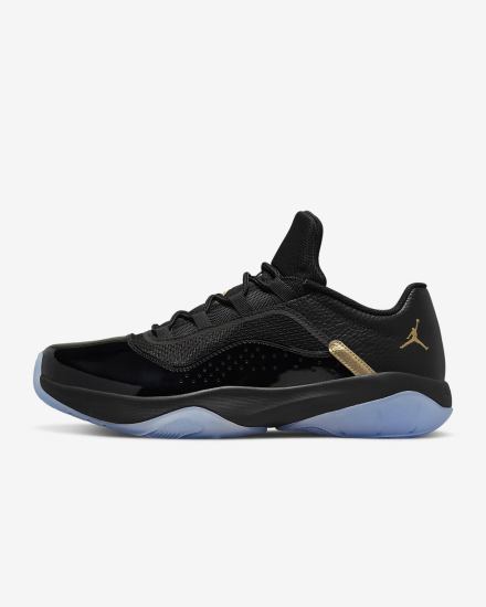 Nike Air Jordan 11 CMFT Low Muške Tenisiće Crne Metalne Zlatne | HR-34571XVLO