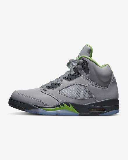 Nike Air Jordan 5 Retro “Green Bean” Muške Tenisiće Srebrne Sive Zelene | HR-96128NKJV