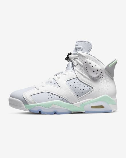 Nike Air Jordan 6 Retro Ženske Tenisiće Bijele Menta Platine | HR-46018LGQE