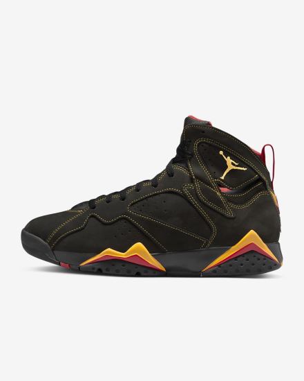 Nike Air Jordan 7 Retro Muške Tenisiće Crne Crvene Narančaste | HR-07281MULF