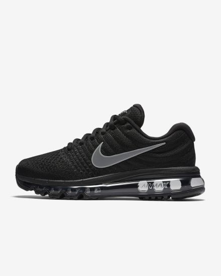 Nike Air Max 2017 Ženske Tenisiće Crne Tamno Sive Bijele | HR-04975RWED