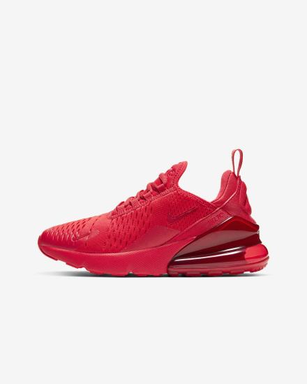 Nike Air Max 270 Kids Za Djevojčice Tenisiće Crvene Crne Crvene | HR-47609XFAV