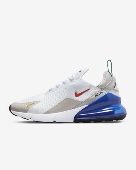 Nike Air Max 270 Muške Tenisiće Bijele Kraljevska Plava Crvene | HR-27594QZPV