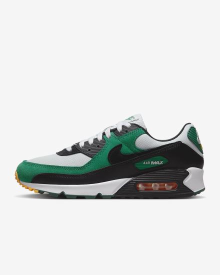 Nike Air Max 90 Muške Tenisiće Platine Zelene Zlatne Crne | HR-45036RQGO