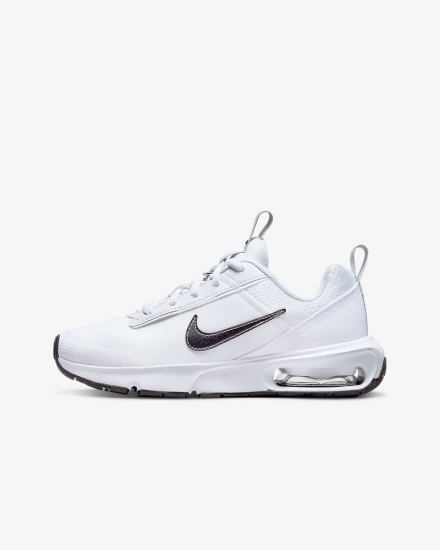 Nike Air Max INTRLK Lite Kids Za Dječake Tenisiće Bijele Sive Crne | HR-56091VRBM