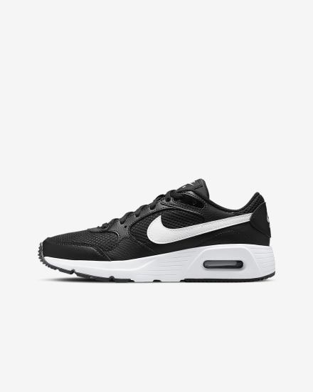 Nike Air Max SC Kids Za Djevojčice Tenisiće Crne Bijele | HR-56390AVQR