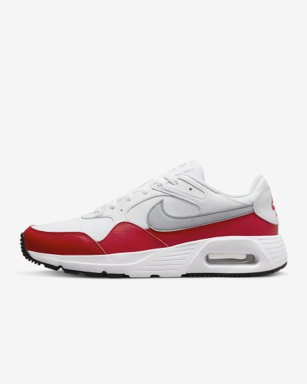 Nike Air Max SC Muške Tenisiće Bijele Crvene Crne Sive | HR-53164KJEZ