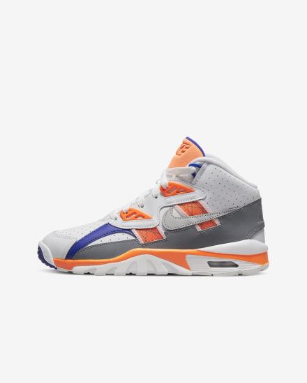 Nike Air Trainer SC Kids Za Dječake Tenisiće Bijele Sive Svijetlo Sive | HR-37495PSJY