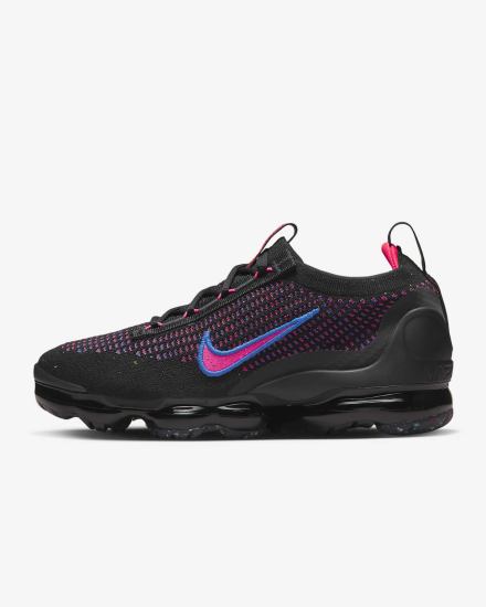 Nike Air VaporMax 2021 Flyknit Ženske Tenisiće Crne Plave Crvene Roze | HR-90345RLQX