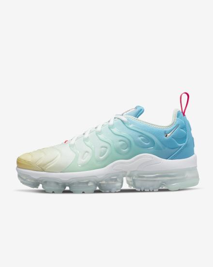 Nike Air VaporMax Plus Ženske Tenisiće Menta Bijele Plave Metalne Srebrne | HR-43926GVEI