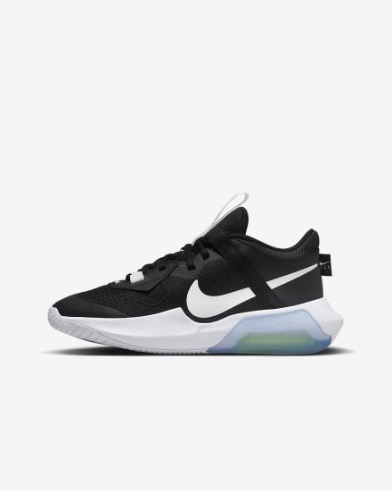 Nike Air Zoom Crossover Kids Za Djevojčice Košarkaške Cipele Crne Bijele | HR-62518VBTY