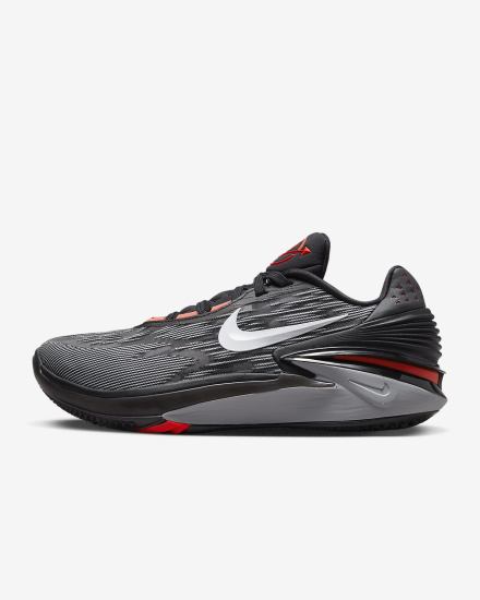 Nike Air Zoom G.T. Cut 2 Muške Košarkaške Cipele Crne Sive Crvene Bijele | HR-95634LCGH