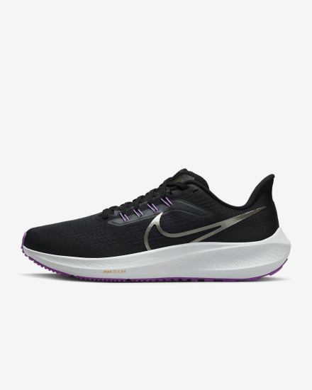 Nike Air Zoom Pegasus 39 A.I.R. Hola Lou Road Muške Tenisiće Tamno Sive Crne Ljubičaste Metalne Plave Sive | HR-05419AWGT