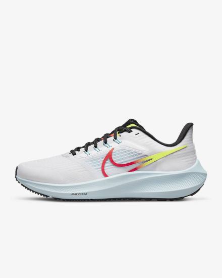 Nike Air Zoom Pegasus 39 Road Ženske Tenisiće Bijele Svijetlo Crvene Crne | HR-41728MSWY