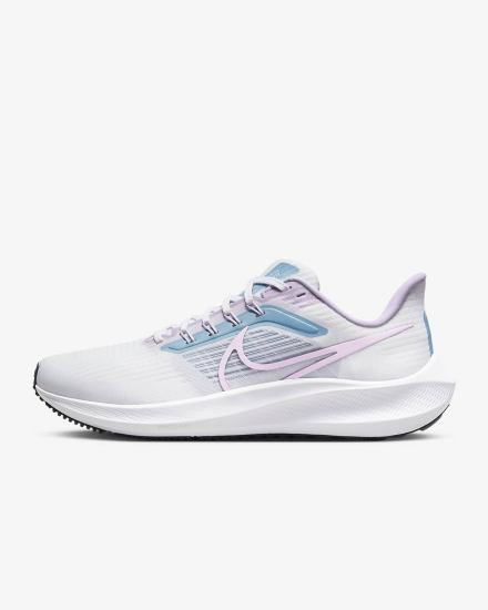 Nike Air Zoom Pegasus 39 Road Ženske Tenisiće Bijele Crne | HR-46189HTEX