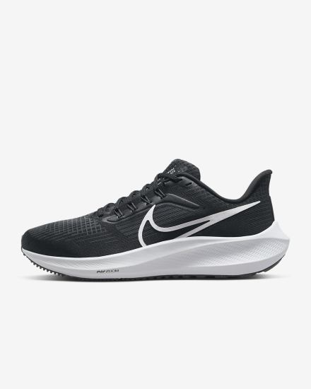 Nike Air Zoom Pegasus 39 Road Ženske Tenisiće Crne Tamno Sive Bijele | HR-63047QLVX