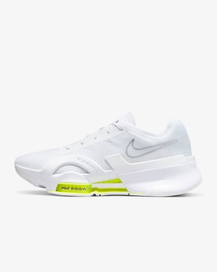 Nike Air Zoom SuperRep 3 HIIT Class Muške Tenisiće Bijele Crne Metalne Srebrne | HR-60123NCYO