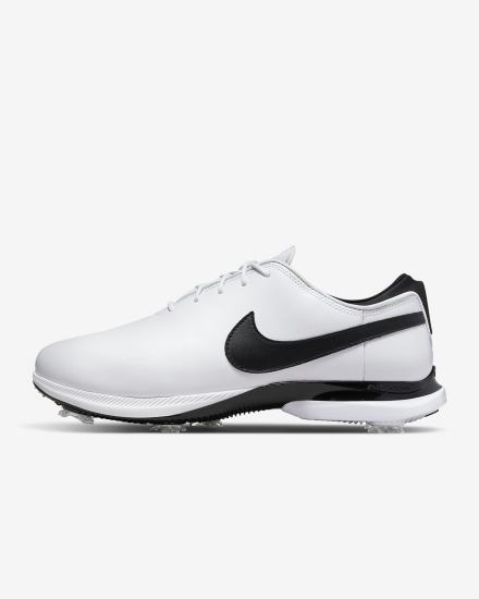 Nike Air Zoom Victory Tour 2 (Wide) Muške Cipele Za Golf Bijele Crne | HR-43210IREG