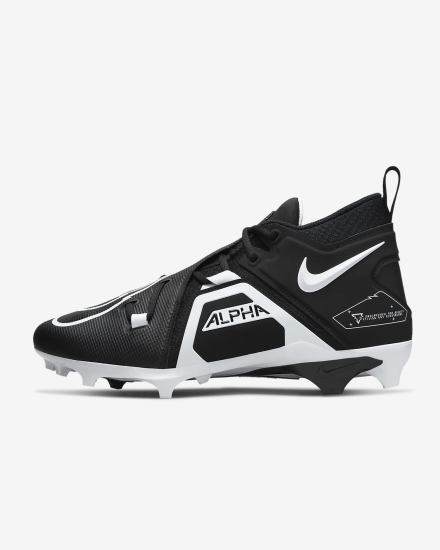 Nike Alpha Menace Pro 3 Muške Kopačke Crne Bijele | HR-78032QJUI