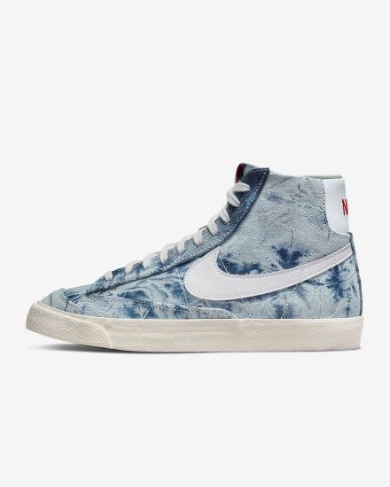 Nike Blazer Mid '77 Ženske Tenisiće Visebojne Crvene Bijele | HR-68570FOCL