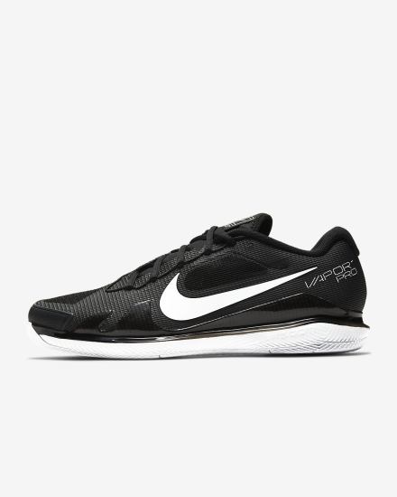 Nike Court Air Zoom Vapor Pro Hard Court Muške Tenisiće Crne Bijele | HR-21793CNOB