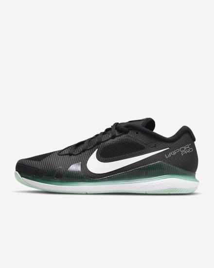 Nike Court Air Zoom Vapor Pro Hard Court Muške Tenisiće Crne Menta Bijele | HR-85031ROJH