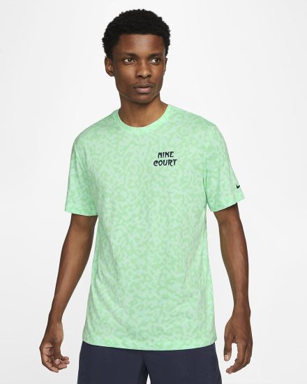 Nike Court Dri-FIT Tennis Muške Majice Menta | HR-37269CAMW